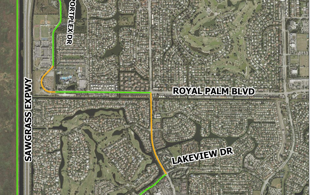 City of Coral Springs Everglades Pedestrian-Bike Loop, 10’ Shared Use Path