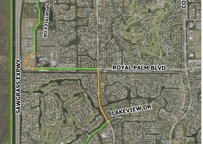 City of Coral Springs Everglades Pedestrian-Bike Loop, 10’ Shared Use Path