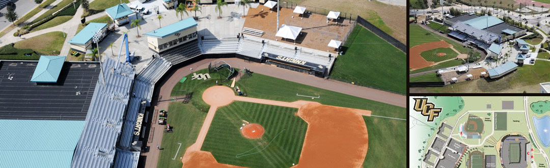 Photos: A Fisheye View Of The UCF Baseball Stadium Renevations —