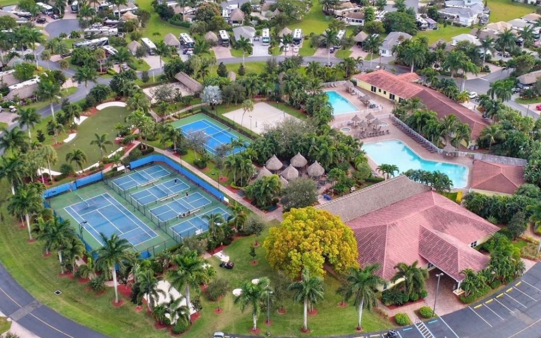 Aztec RV Resort Clubhouse, Broward County FL